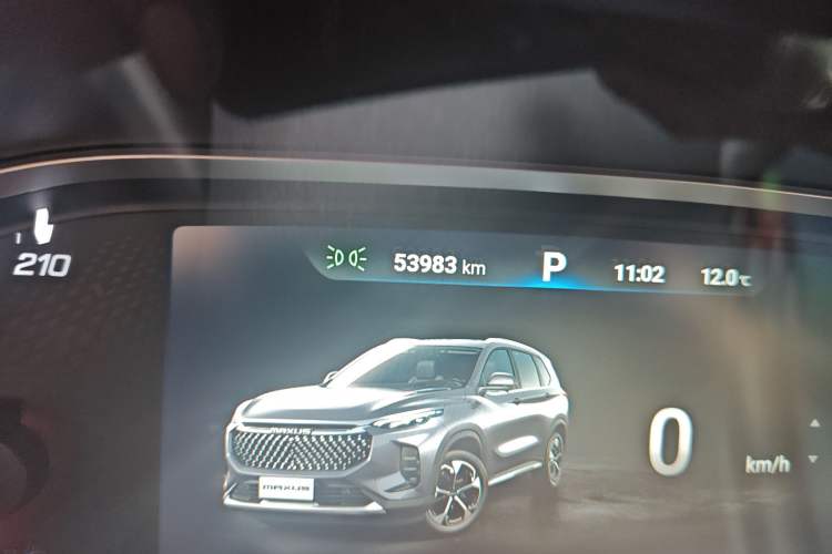 Used SAIC MAXUS D60 2019 1.5T Automatic Geek Entry-Level 5-Seater Odometer Close Up