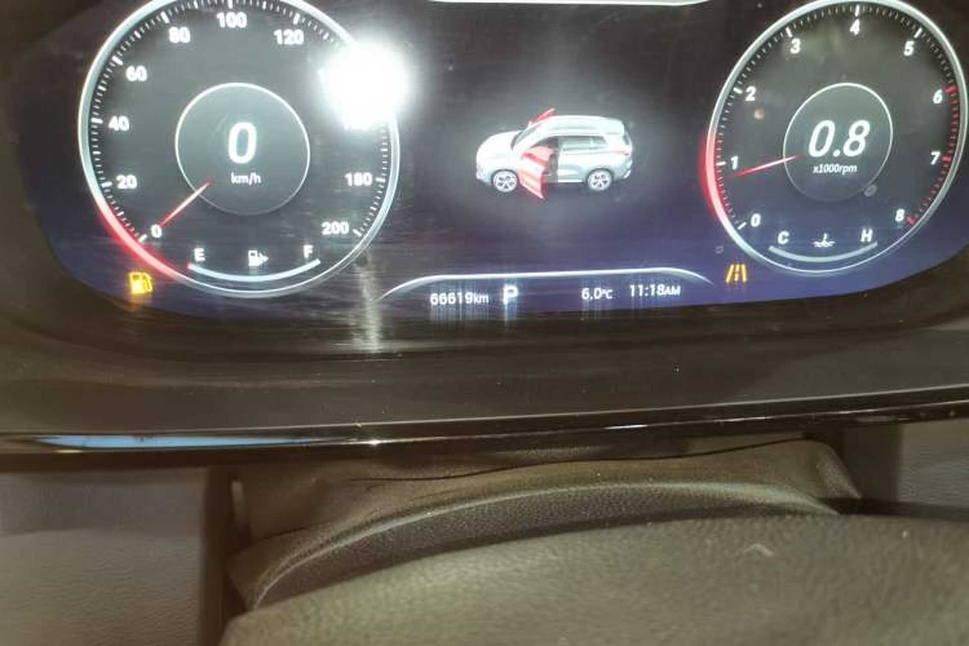 Used SAIC MAXUS D60 2019 1.5T Automatic Luxury Edition 5-seater Odometer Close Up
