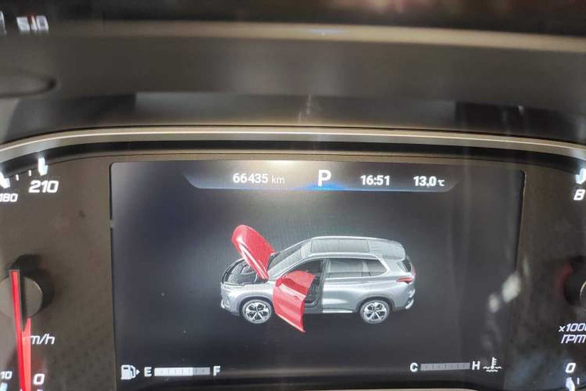 Used SAIC MAXUS D60 2019 1.5T Automatic Smart Enjoyment Version 6 Seats Odometer Close Up