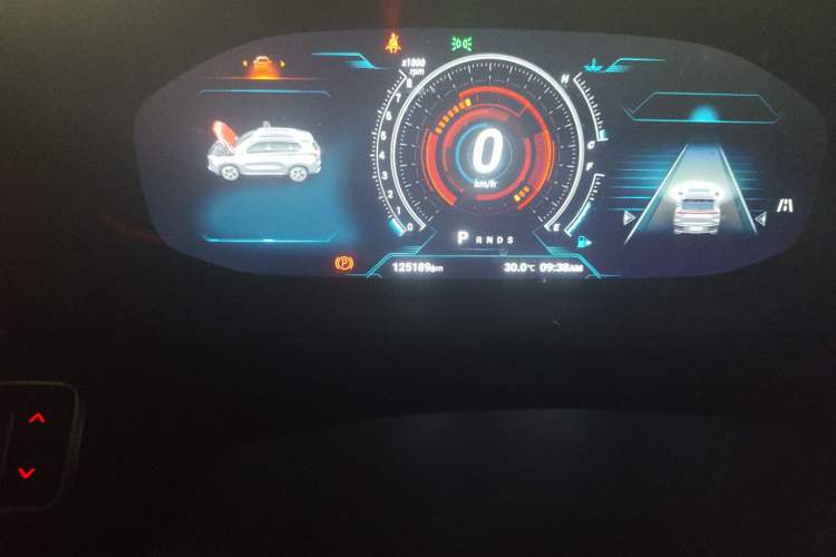 Used SAIC MAXUS D60 2019 1.5T Automatic Luxury Edition 5-seater Odometer Close Up