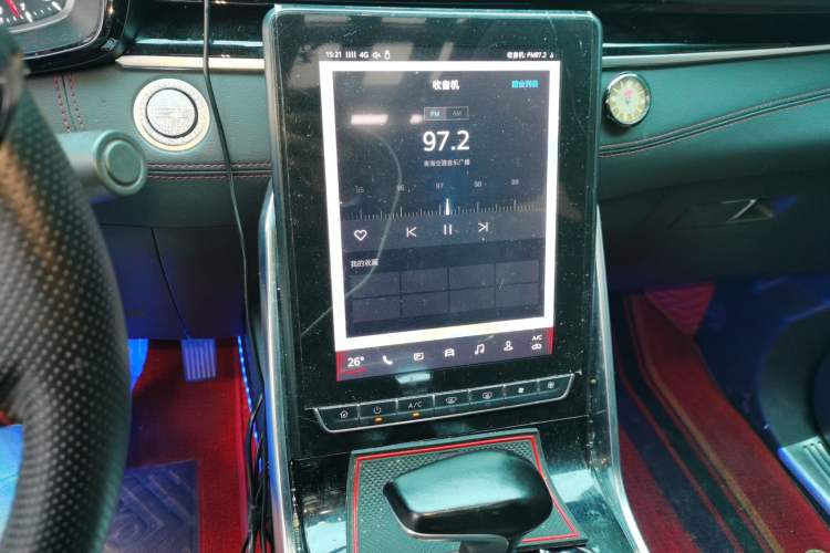 Used SAIC MAXUS D60 2019 1.5T Automatic Geek Entry-Level 5-Seater Audio And AC Panel