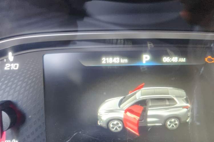 Used SAIC MAXUS D60 2019 1.5T Automatic Smart Enjoyment Version 5 Seats Odometer Close Up
