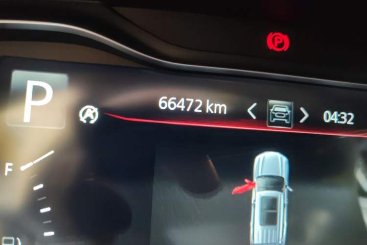 Used SAIC MAXUS D90 2017 2.0T Automatic All-Wheel Drive Sirius Odometer Close Up