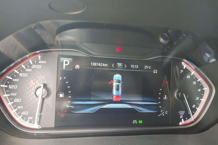 Used SAIC MAXUS D90 2017 2.0T Automatic All-Wheel Drive Sirius Odometer Close Up
