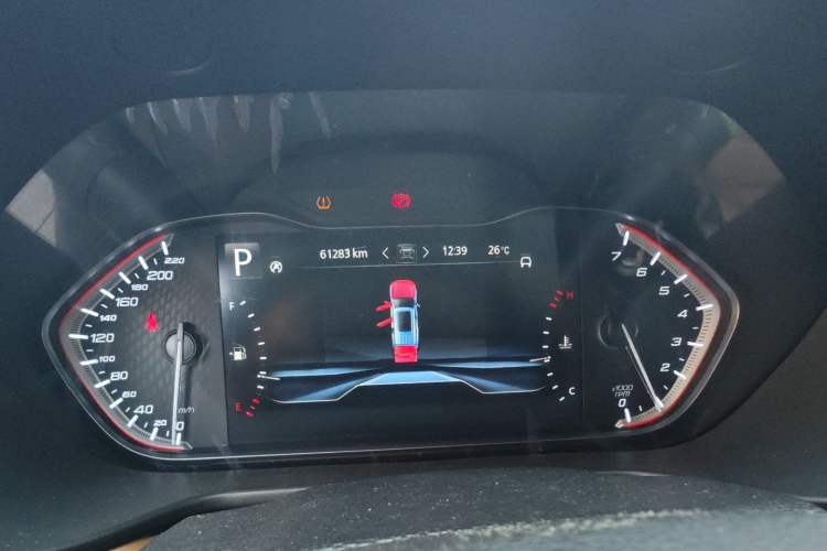 Used SAIC MAXUS D90 2017 2.0T Automatic All-Wheel Drive Sirius Odometer Close Up