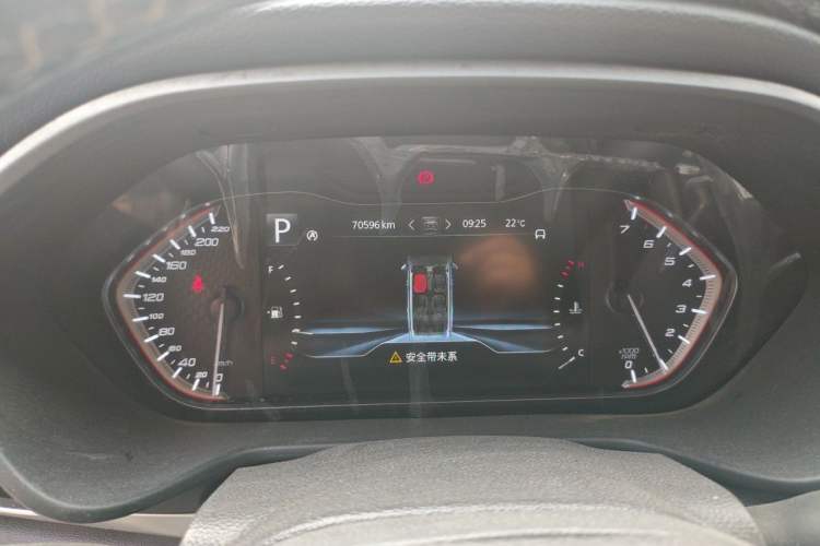 Used SAIC MAXUS D90 2017 2.0T Automatic All-Wheel Drive Sirius Odometer Close Up