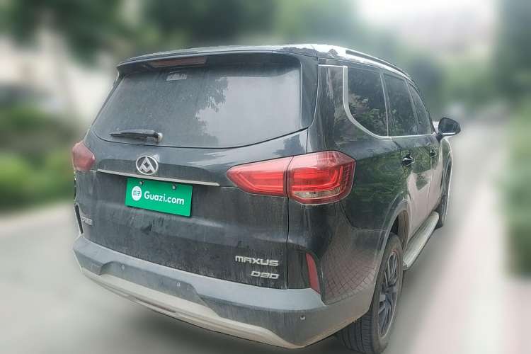 Used SAIC MAXUS D90 2017 2.0T Automatic Two-Wheel Drive Mercury Rear Right 45 Deg