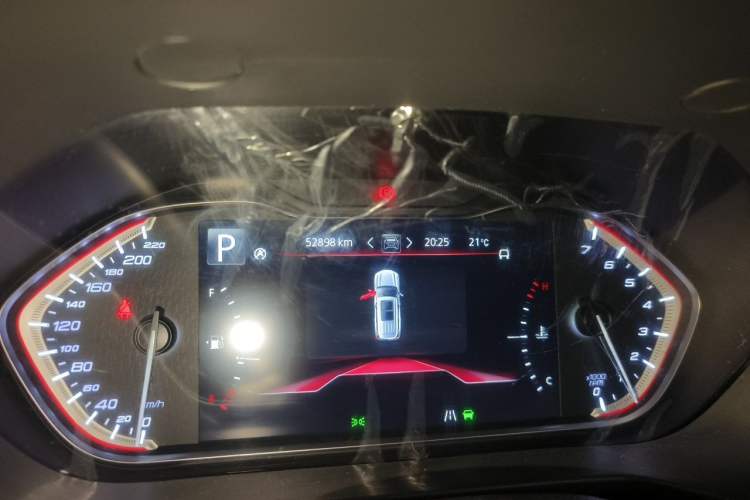 Used SAIC MAXUS D90 2017 2.0T Automatic All-Wheel Drive Sirius Odometer Close Up