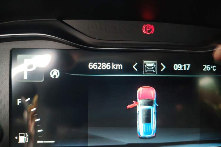 Used SAIC MAXUS D90 2017 2.0T Automatic All-Wheel Drive Sirius Odometer Close Up