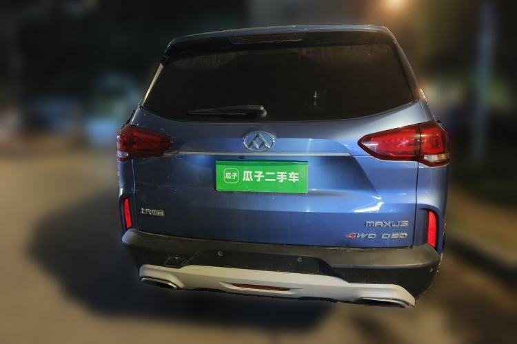 Used SAIC MAXUS D90 2017 2.0T Automatic All-Wheel Drive Sirius Rear