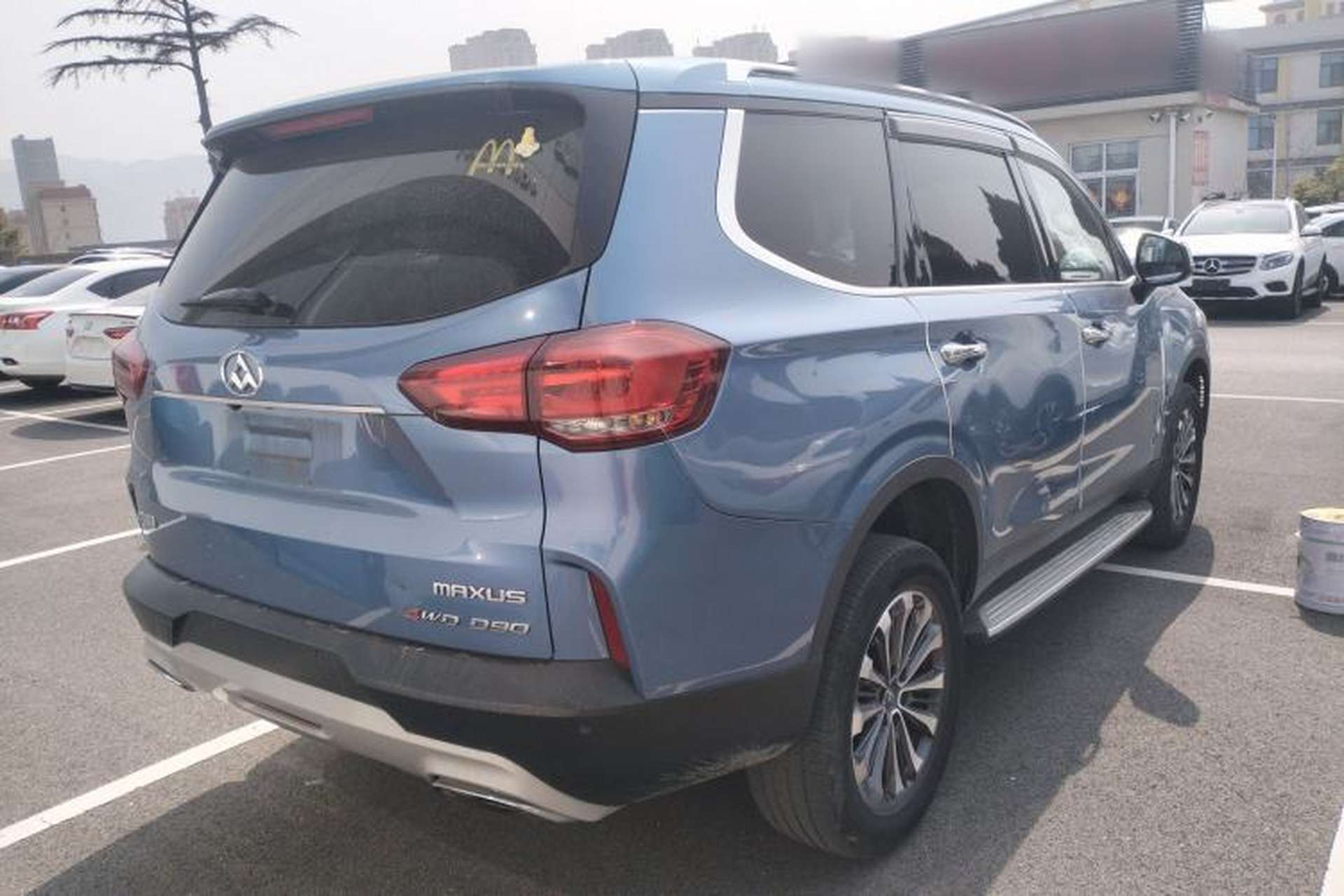 Used SAIC MAXUS D90 2017 2.0T Automatic All-Wheel Drive Sirius Rear Right 45 Deg