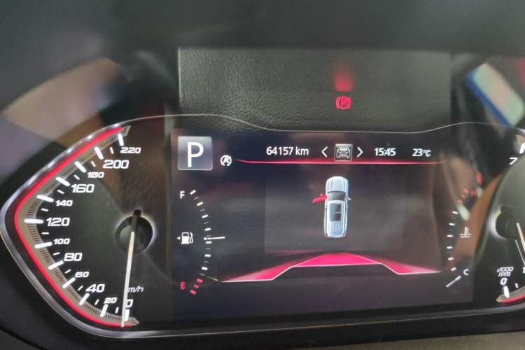 Used SAIC MAXUS D90  Odometer Close Up
