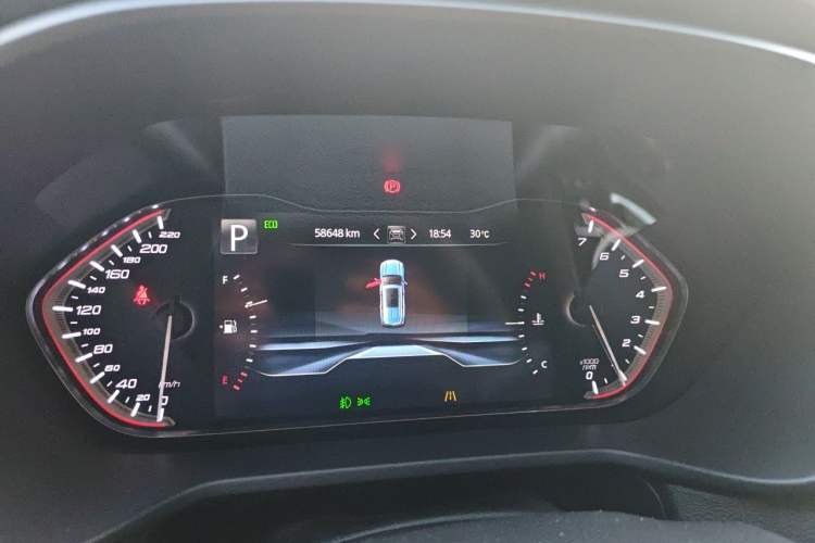 Used SAIC MAXUS D90 2017 2.0T Automatic Two-Wheel Drive - Uranus Odometer Close Up