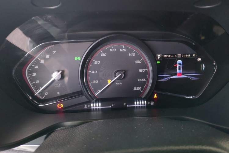 Used SAIC MAXUS D90 2017 2.0T Automatic Two-Wheel Drive Mercury Instrument Cluster