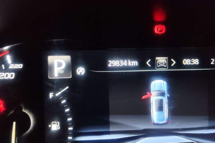 Used SAIC MAXUS D90 2017 2.0T Automatic Two-Wheel Drive Mercury Base Edition Odometer Close Up