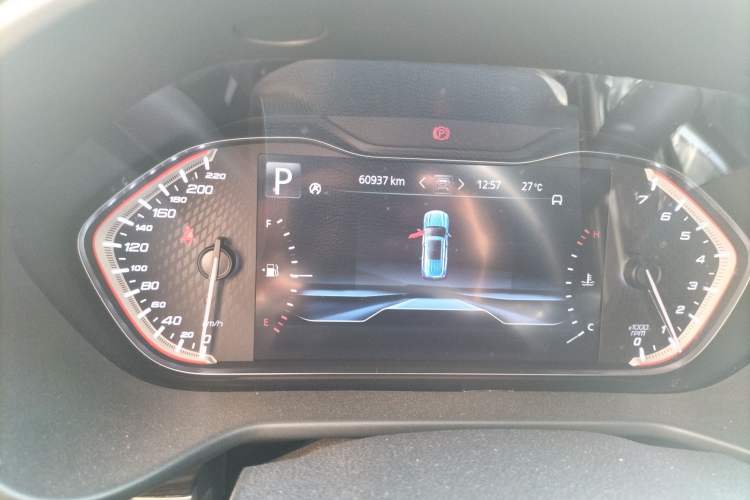 Used SAIC MAXUS D90 2017 2.0T Automatic All-Wheel Drive Sirius Odometer Close Up