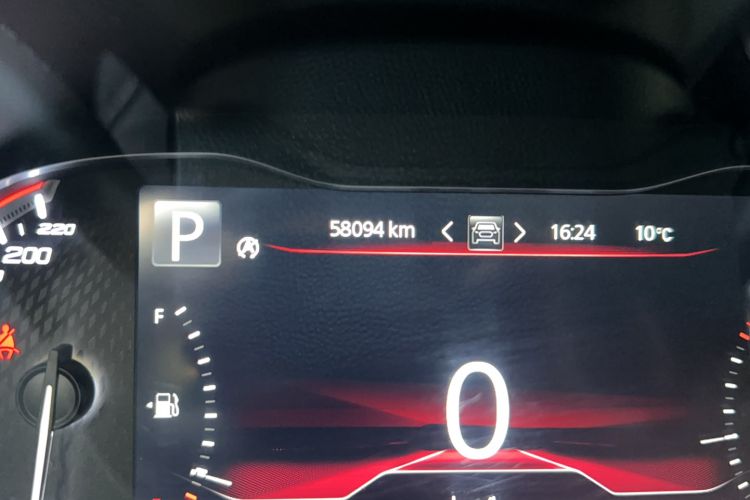 Used SAIC MAXUS D90 2017 2.0T Automatic Two-Wheel Drive - Uranus Odometer Close Up