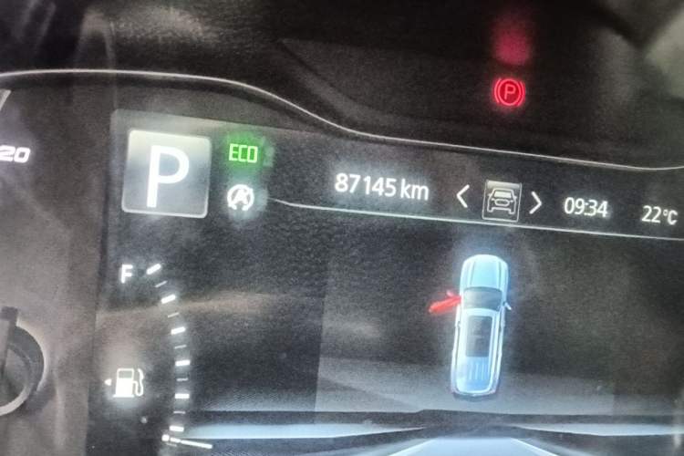 Used SAIC MAXUS D90 2017 2.0T Automatic Two-Wheel Drive - Uranus Odometer Close Up