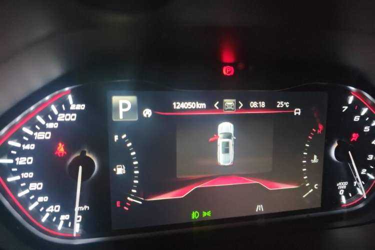Used SAIC MAXUS D90 2017 2.0T Automatic All-Wheel Drive Sirius Odometer Close Up
