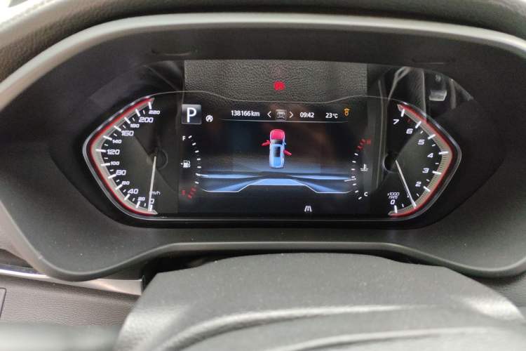 Used SAIC MAXUS D90 2017 2.0T Automatic Two-Wheel Drive - Uranus Odometer Close Up