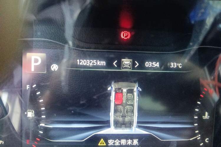 Used SAIC MAXUS D90 2017 2.0T Automatic Two-Wheel Drive - Uranus Odometer Close Up