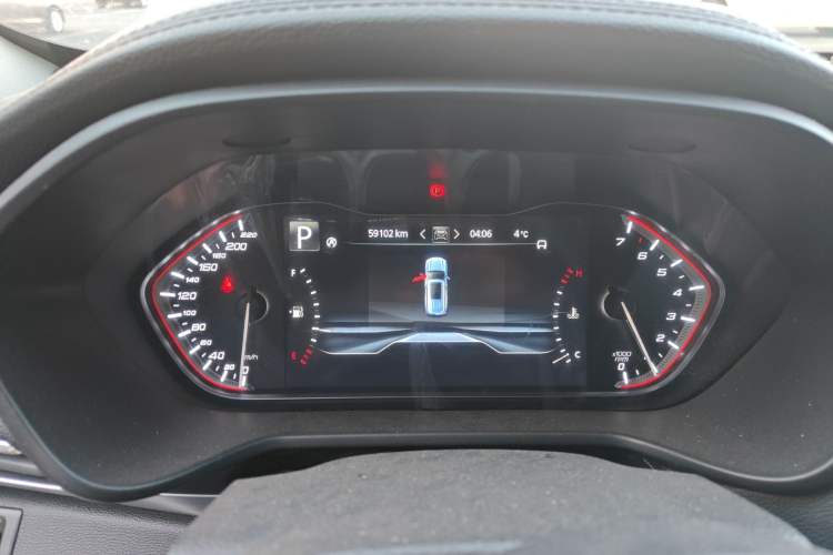 Used SAIC MAXUS D90 2017 2.0T Automatic All-Wheel Drive Sirius Odometer Close Up