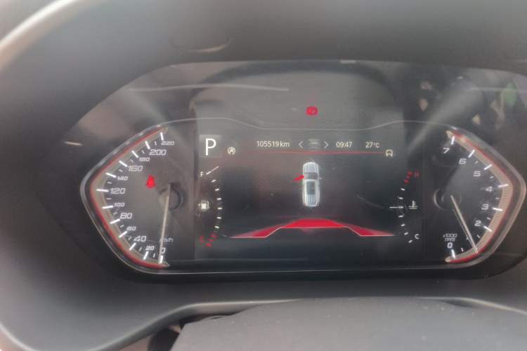 Used SAIC MAXUS D90 2017 2.0T Automatic All-Wheel Drive Sirius Odometer Close Up