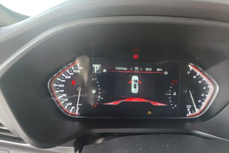 Used SAIC MAXUS D90 2017 2.0T Automatic All-Wheel Drive Sirius Odometer Close Up