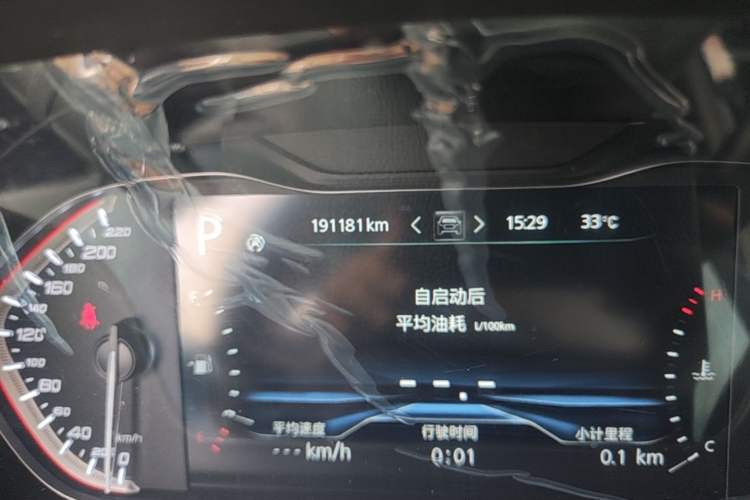 Used SAIC MAXUS D90 2017 2.0T Automatic Two-Wheel Drive - Uranus Odometer Close Up