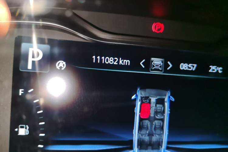 Used SAIC MAXUS D90 2017 2.0T Automatic Two-Wheel Drive - Uranus Odometer Close Up
