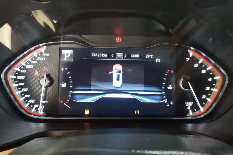 Used SAIC MAXUS D90 Pro 2020 2.0T Gasoline 4x4 Flagship Edition 6 Seats Instrument Cluster