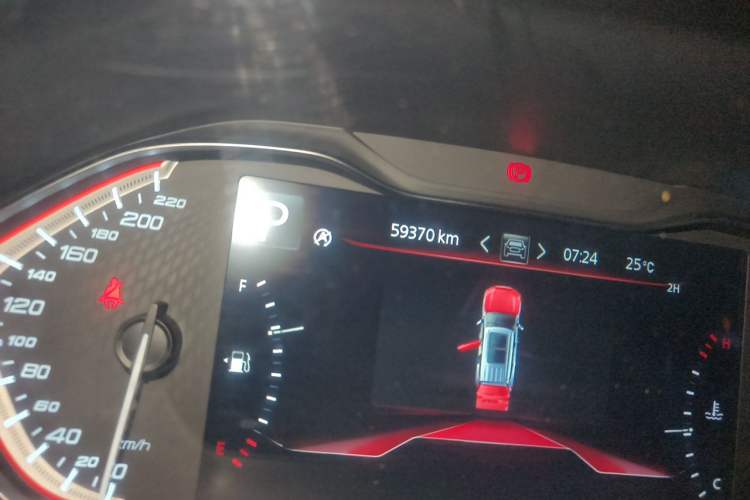 Used SAIC MAXUS D90 Pro 2020 2.0T Gasoline 4x4 Motuo Edition 7 Seats Odometer Close Up