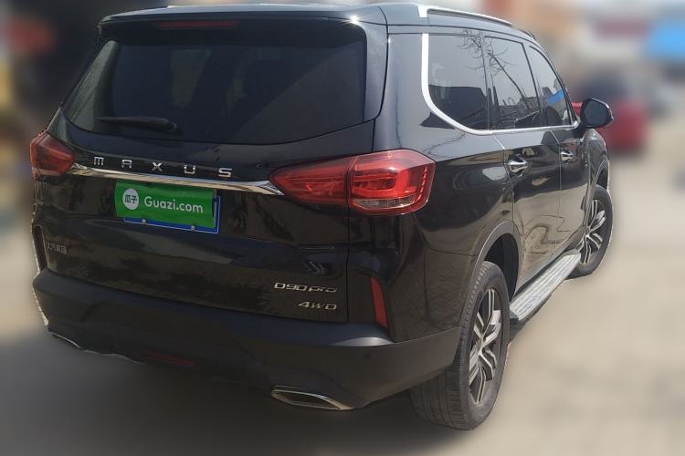Used SAIC MAXUS D90 Pro 2020 2.0T Gasoline 4x4 Flagship Edition 6 Seats Rear Right 45 Deg