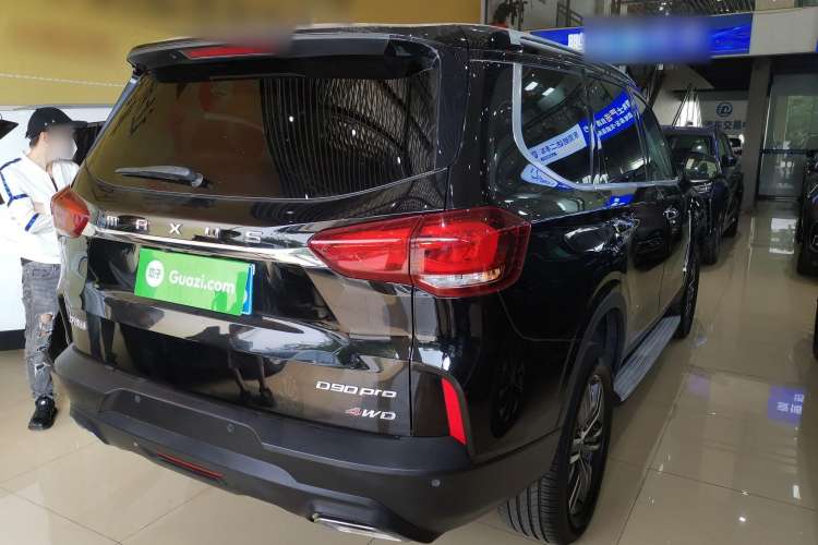Used SAIC MAXUS D90 Pro 2020 2.0T Gasoline 4x4 Flagship Edition 6 Seats Rear Right 45 Deg