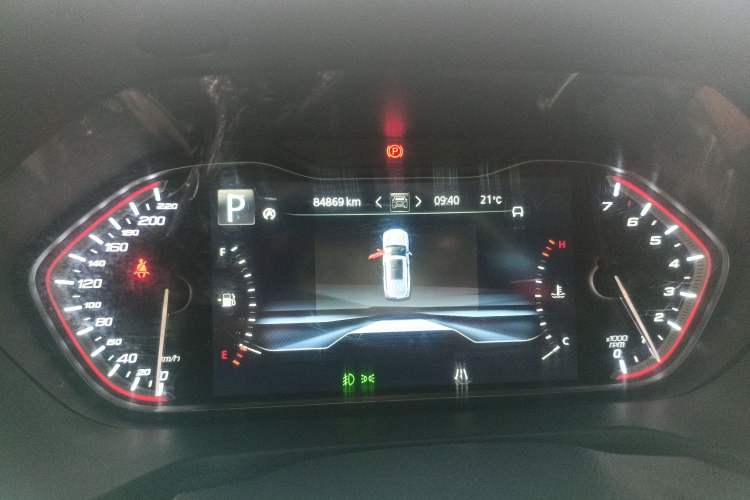 Used SAIC MAXUS D90 Pro 2020 2.0T Gasoline 4x4 Flagship Edition 6 Seats Instrument Cluster