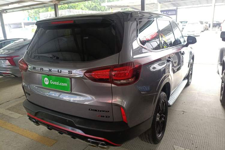 Used SAIC MAXUS D90 Pro 2020 2.0T Gasoline 4x4 Flagship Edition 6 Seats Rear Right 45 Deg