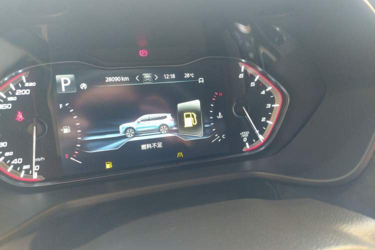 Used SAIC MAXUS D90 Pro 2020 2.0T Diesel 4x4 Alashan Edition 7-Seater Odometer Close Up