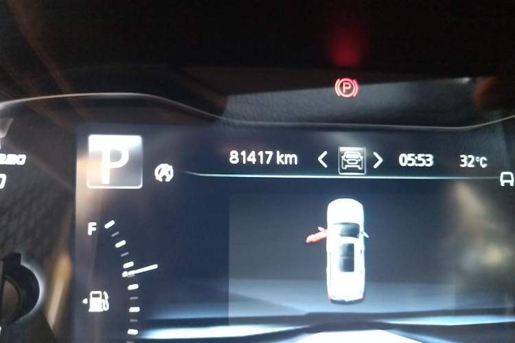 Used SAIC MAXUS D90 Pro 2020 2.0T Diesel 4x4 Alashan Edition 6 Seats Odometer Close Up