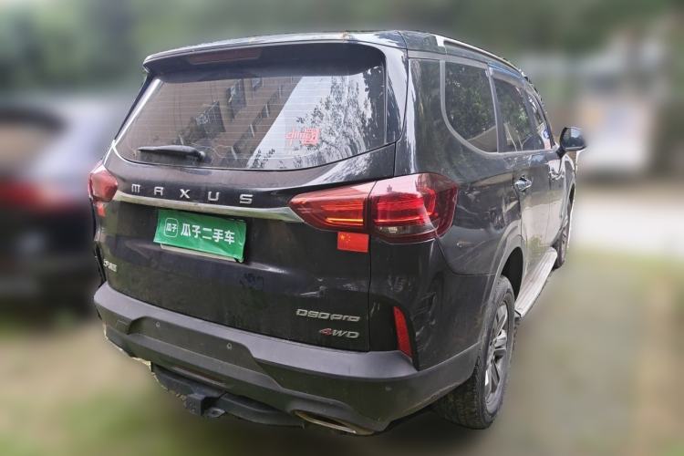 Used SAIC MAXUS D90 Pro 2021 2.0T Gasoline 4x4 Luxury Edition 7-Seater Rear Right 45 Deg