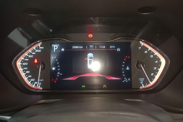 Used SAIC MAXUS D90 Pro 2021 2.0T Gasoline 4x4 Flagship Edition 7 Seats Instrument Cluster