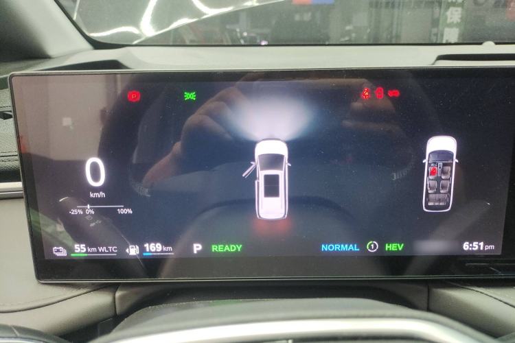 Used SAIC MAXUS Dajia 7 2024 Super Hybrid Ultra-Long Range Edition – Premium Version Instrument Cluster