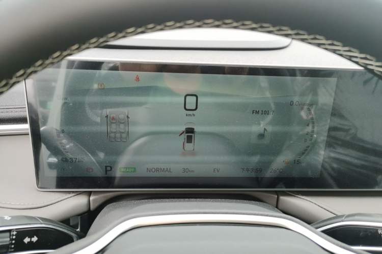 Used SAIC MAXUS Dajia 7 2024 Revised Version Super Hybrid Long-Range Edition Enjoyment Version Instrument Cluster