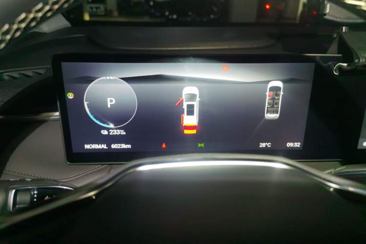Used SAIC MAXUS Dajia 7 2024 527 km Long-Range Edition for the Prairie Instrument Cluster