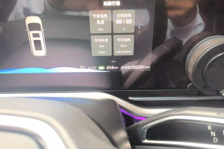 Used SAIC MAXUS Dajia 9 2022 Long-Range Ranch 7-Seater Version Odometer Close Up