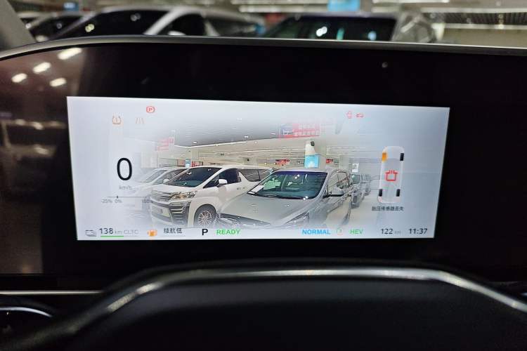 Used SAIC MAXUS Dajia 9 2024 Restyled Super Hybrid Long-Range Forest Edition 7-Seater Instrument Cluster