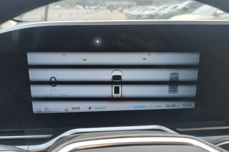 Used SAIC MAXUS Dajia 9 2024 Super Hybrid Long-Range Prairie Edition 7-Seater Instrument Cluster