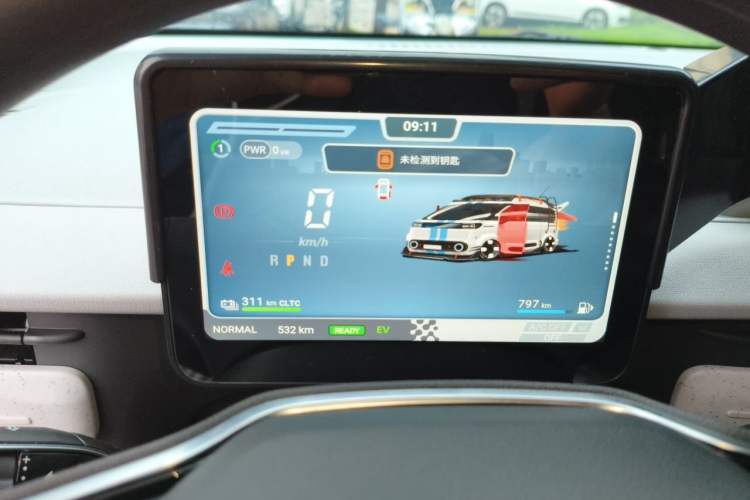 Used SAIC MAXUS Datang V1L 2026 Model Range-Extended Multi-Purpose Version Long Wheelbase High Roof Standard 7-Seater Instrument Cluster