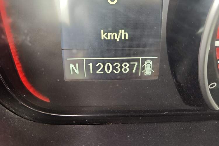 Used SAIC MAXUS EG10 2019 Pure Electric Elite Edition Odometer Close Up