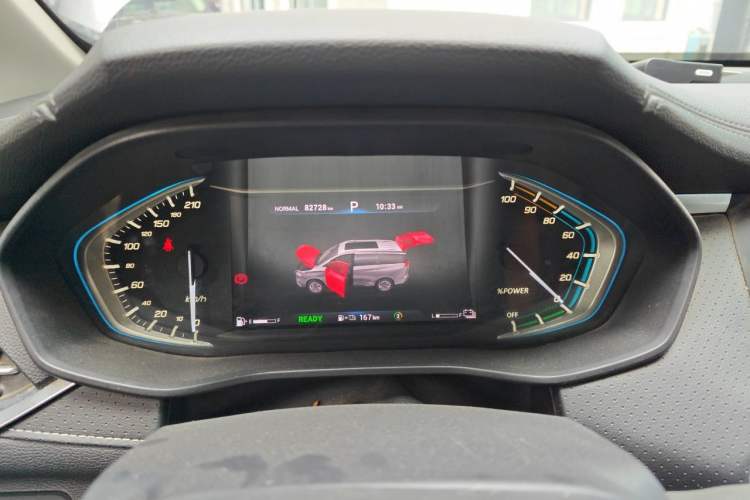 Used SAIC MAXUS EUNIQ 5 2020 1.3T PLUG-IN Elite Edition Odometer Close Up