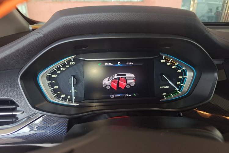 Used SAIC MAXUS EUNIQ 5 2020 Classic Edition 7 Seats Odometer Close Up